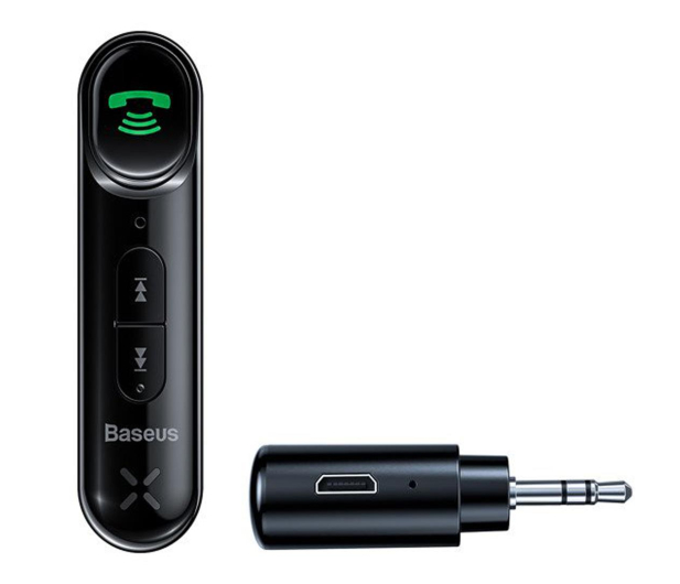 BASEUS Odbiornik Bluetooth 5.0 AUX Qiyin WXQY010001 - 1178215 - zdjęcie